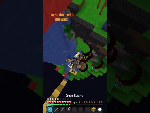 they rushed OBSIDIAN in bedwars 4v4v4v4 #hypixel #bedwars #quads #obsidian