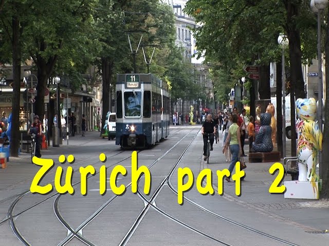 Zurich, Switzerland part 2: Bahnhofstrasse, trams, museums, Zug