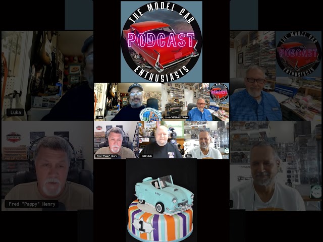 The Model Car Enthusiasts Podcast is ONE YEARS OLD!