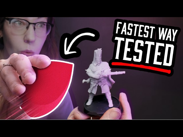 I Tested Every Miniature Speed Paint Technique So You Don't Have To