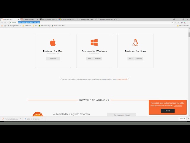 Manual and Automation API Testing using Postman, unirest and Cucumber