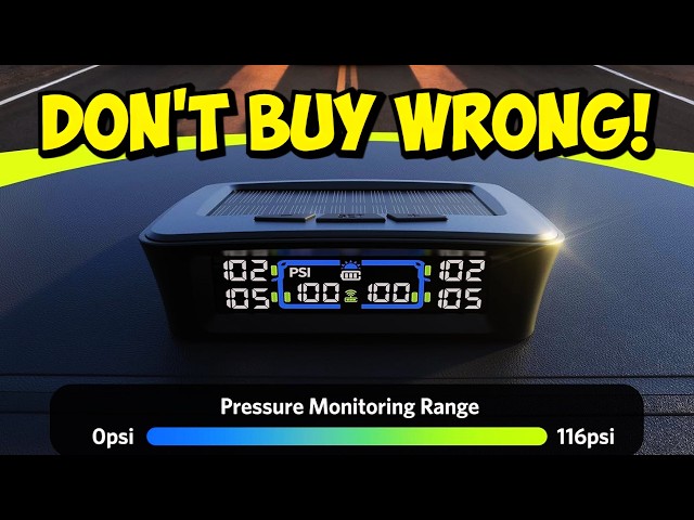 Best Tire Pressure Monitoring System 2026 – Top 5 TPMS Ranked & Tested