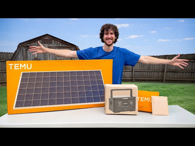 I Bought a Dirt-Cheap TEMU Solar Setup