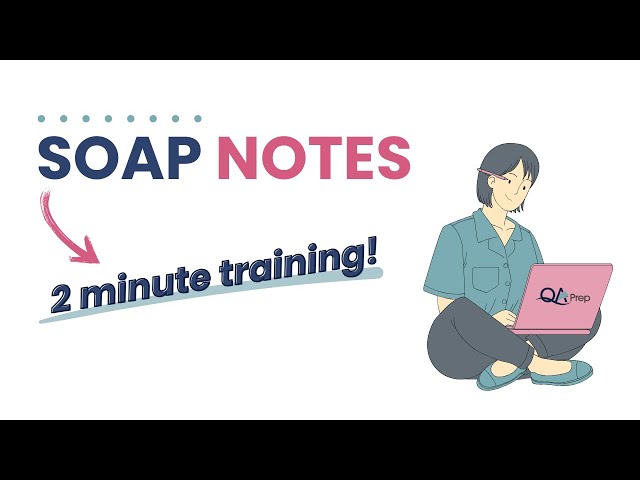 How to write SOAP notes for counseling: Quickest training ever!