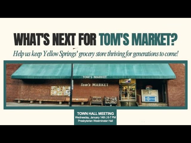 TOM'S MARKET TOWN HALL | January 14, 2026