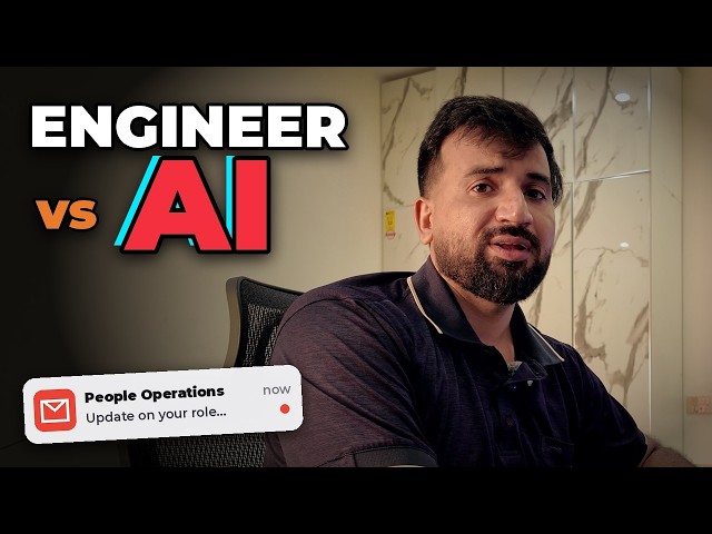 I Lost My Job to AI After 15 Years as a Software Engineer |  ENGINEER vs AI