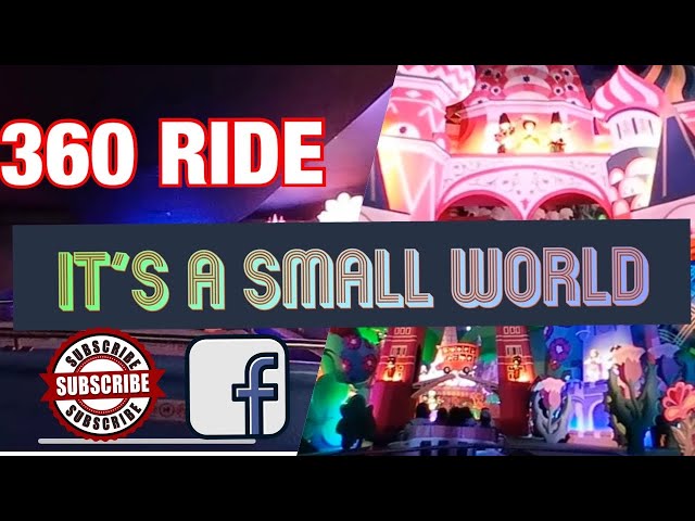 IT'S A SMALL WORLD - DISNEYLAND PARIS - 360° ONRIDE - VR