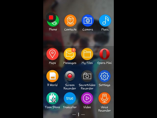 samsung z1 me photo &video hide kare