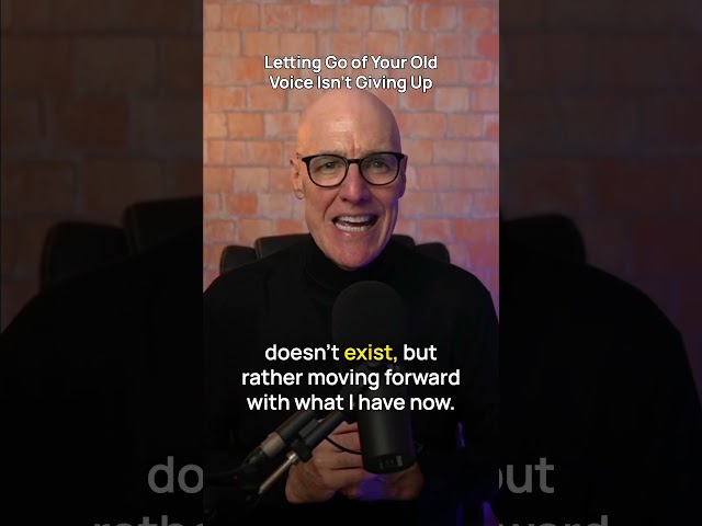 Letting Go of Your Old Voice Isn't Giving Up