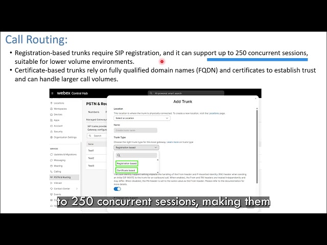 Cisco Webex Call Routing Explained in 2 Minutes: Trunks, PSTN & On-Prem Integration (Quick Guide)