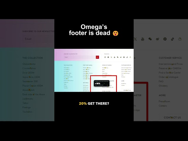 Footer form conversion #businessowner #entrepreneur #smallbusiness #ecommerce #ecommercetips