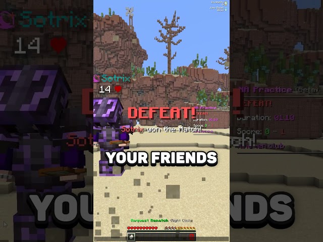 The BEST way to talk to your Minecraft Friends! 🌙👌