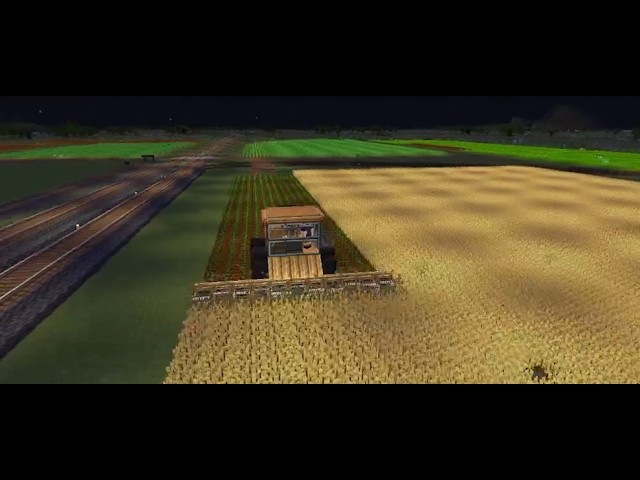Recreating Farming Simulator in Minecraft using the Create Mod
