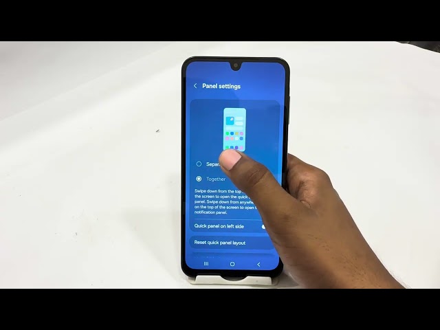 How to Customize Quick Settings Panel on Samsung