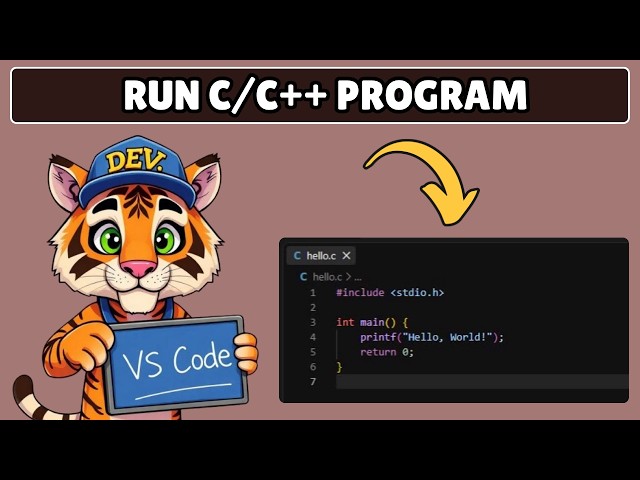 How to Run C/C++ Program in Visual Studio Code (2026)