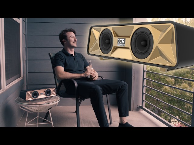 SpaceX Engineer designs INSANE Speaker | 3D Printed