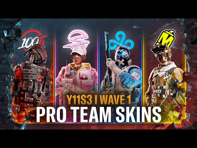 R6 Esports Pro Team Skins Wave 1 I Year 11 Season 3