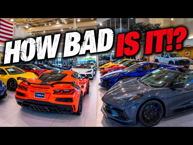 Are 2027 C8 Corvettes already SITTING on Dealer Lots?