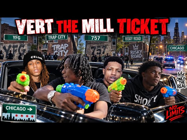 RELL VERT WENT BLACK🚨VERT, SPEEDY, MOB, DRILL CITY OUTSIDE SPINNING FOR Q50