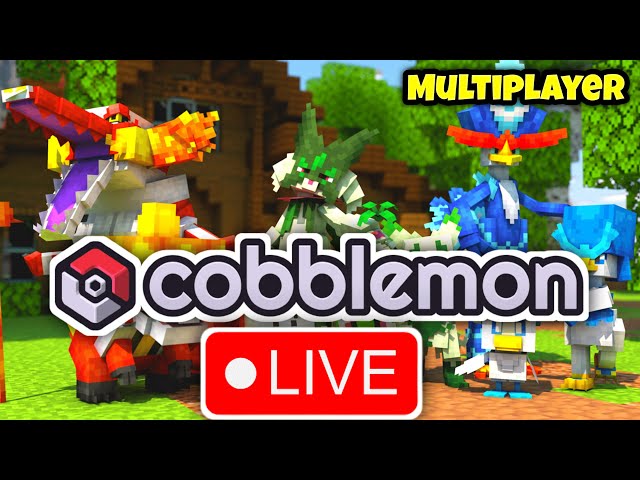 INSANE LUCK! Got 2 Rare Starters in 1 Min | Cobblemon Live