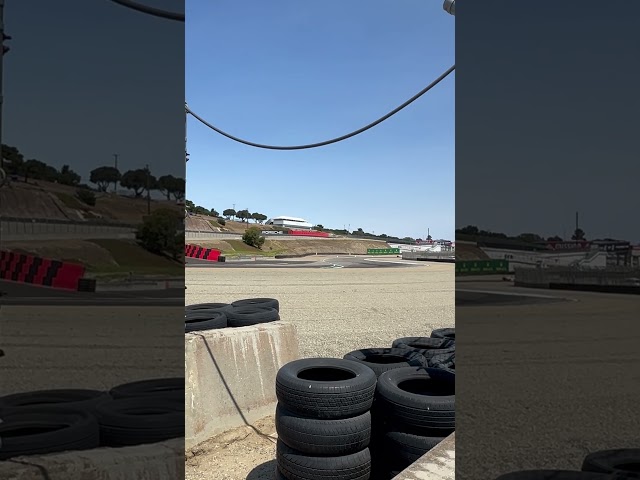 No Train, but There is a Track!  Laguna Seca 8/10/2025 (sound up)