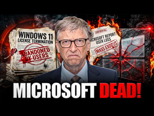 Bill Gates PANICS as Windows 11 Users Start ABANDONING Microsoft