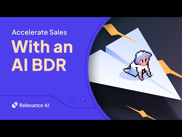 Accelerate Sales with an AI BDR Agent