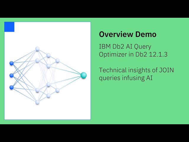 AI Query Optimizer in Db2 12.1.3 - technical insights of JOIN queries infusing AI