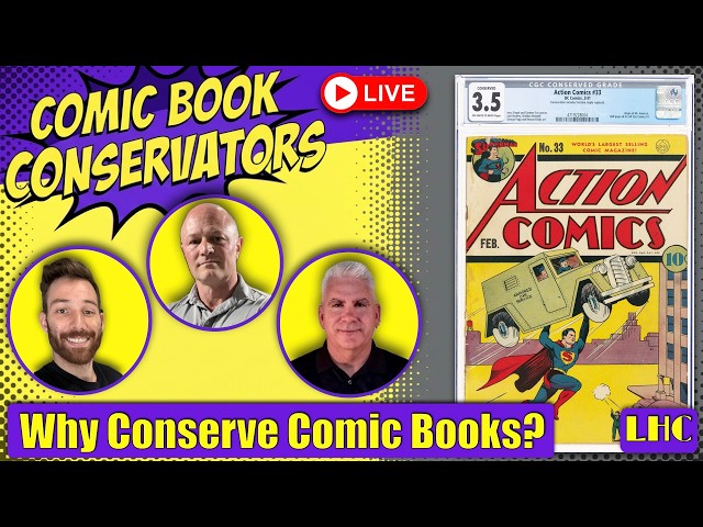 You Won't Want to Miss This Comic Conservation!