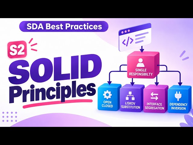 S2 | SOLID Principles | SDA Best Practices | Uplatz