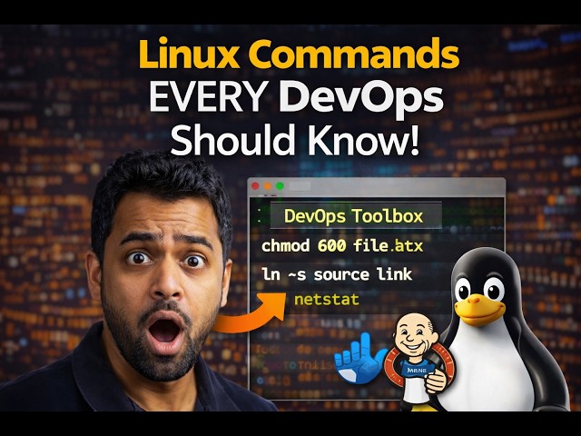 Linux for DevOps – Top Commands Every Engineer Must Know (2026)