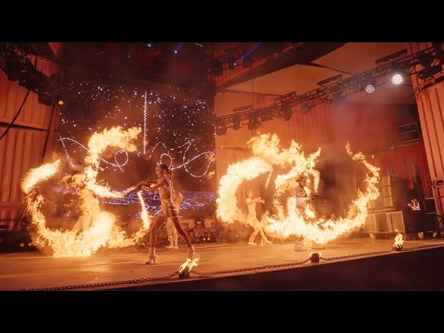 Fire Stage Show at Lightning in a Bottle 2023