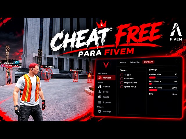 💎 FIVEM CHEAT 2026 - ESP - No Recoil - Money Hack | Free Download 👑