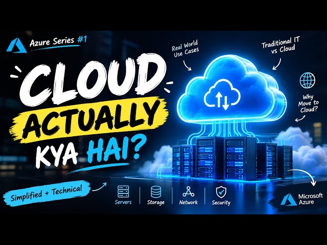 What is Cloud Computing? ☁️ | Cloud Computing Explained in Hindi/Urdu | Azure Series #1