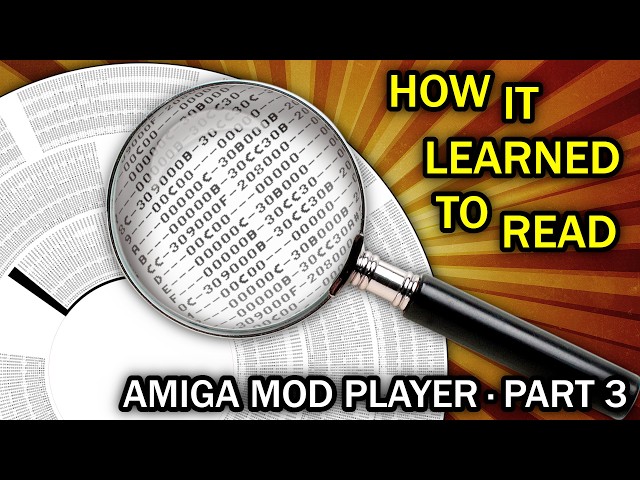 Teaching a Computer to Read Plastic — Amiga MOD Player Part 3