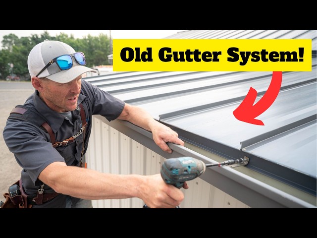 How To Reuse Your Old Gutters On Your New Roof!