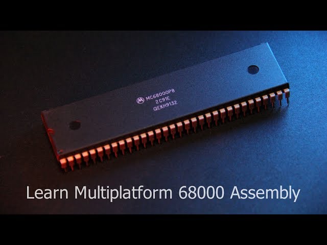 Learn 68000 Assembly Programming - Lesson1 : For absolute beginners!
