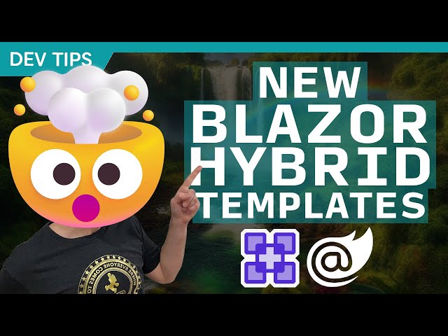 New Blazor Hybrid + .NET MAUI Templates are Incredible! Mobile, Desktop, Web all together!