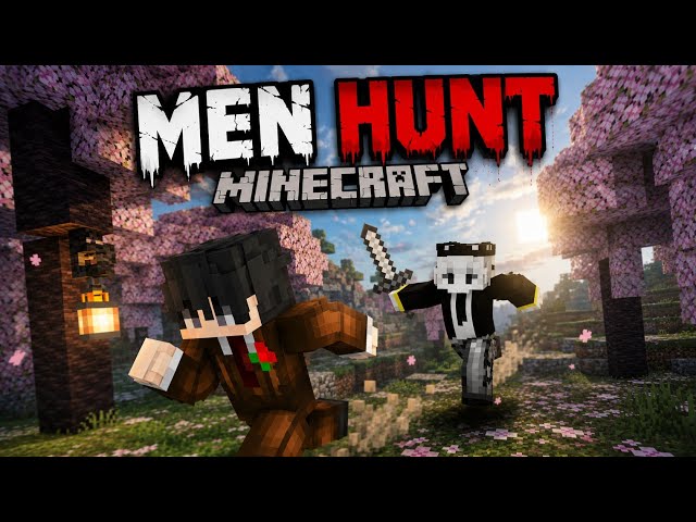 Minecraft Manhunt 1v1: Chase Till the Very End 😱