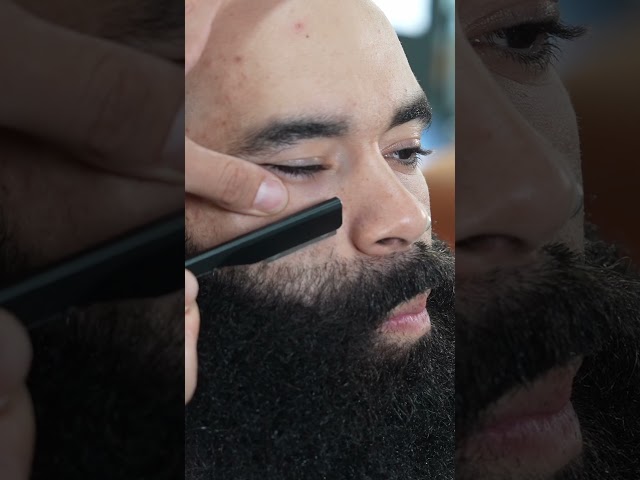 Lining up the thickest beard in the world…
