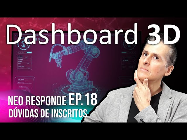 Node-RED in 3D: Dashboard with interactive charts and models - Neo Responde EP.18