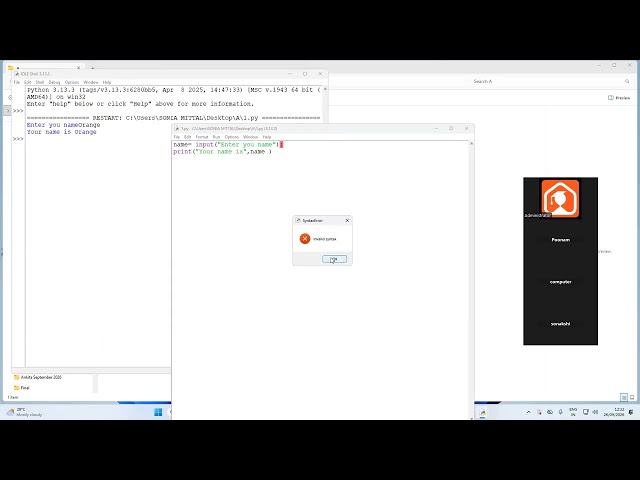 Python training!