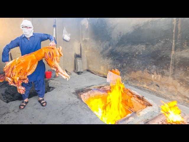 Street Food in Quetta, Balochistan - EXTREME Stuffed Lamb + Pakistani Street Food Tour of Quetta!
