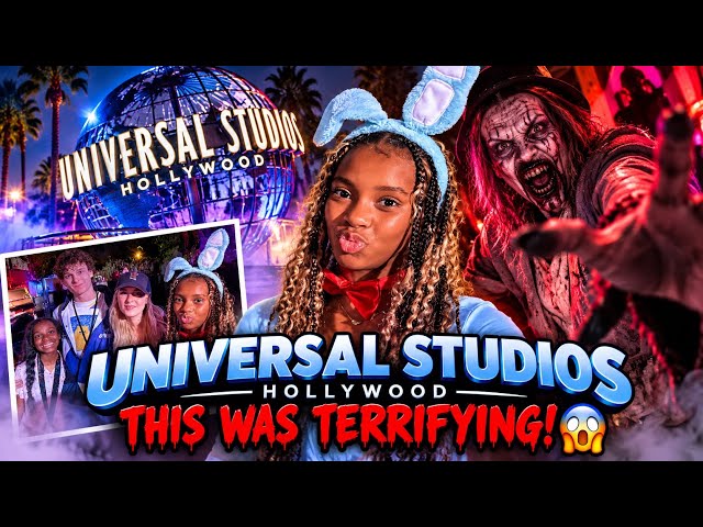 I SURVIVED UNIVERSAL STUDIOS HORROR NIGHTS! 😱