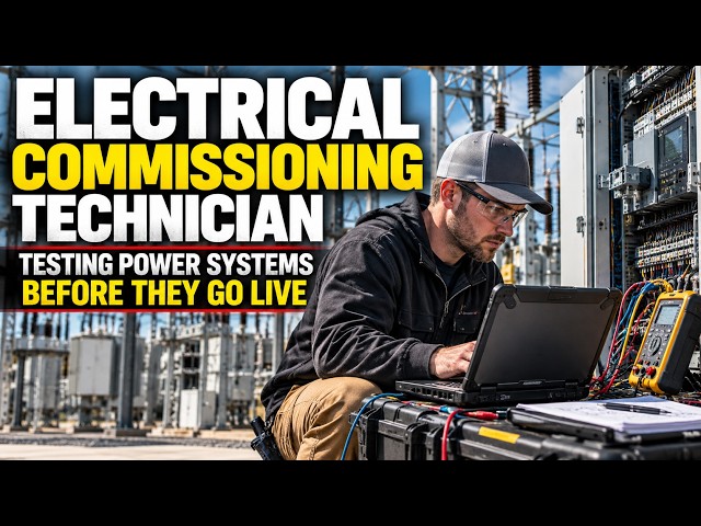 Electrical Commissioning Technician | Testing Power Systems Before They Go Live