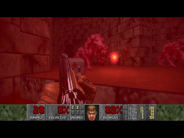 playing ultimate doom