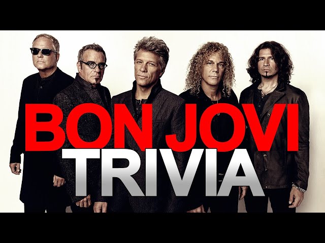 Bon Jovi Trivia Marathon With Audio Clues | 80s, 90s & 2000s Quiz | Facts about the Rock Music Icons