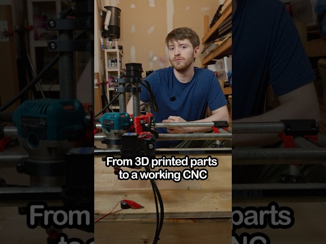 From 3D printed parts to a working CNC