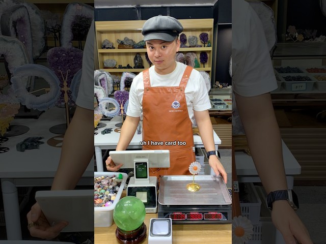 Why would this customer do this… #crystalshop #funnycrystalseller #crystalstore