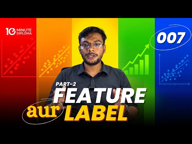 Features vs Labels | ML Basics